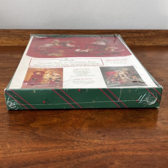 New Vintage 80s Hallmark Greeting Cards Favorite Toys of Christmas Past 24 Cards - Picture 6 of 12